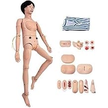 Patient Care Manikin,CPR Simulator,Basic Geri Nursing Skills Geriatric Human Model for Students Education Teaching Medical Training Skills