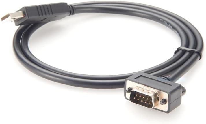 Ultra-Thin USB 2.0 to RS232 DB9 Male Serial Adapter Cable with FT232RNL chip, Ultra-Thin USB to D-Sub 9-pin COM Port Cable.