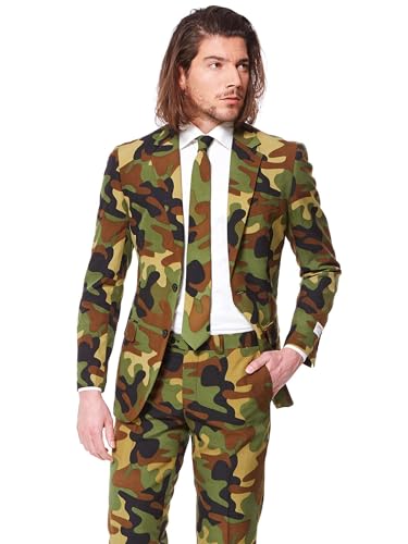 OppoSuits Men's Commando Party Costume Suit