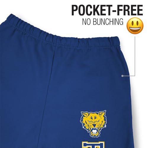 Official Collegiate Vertical Text Mens Jogger Sweatpants Collection 13