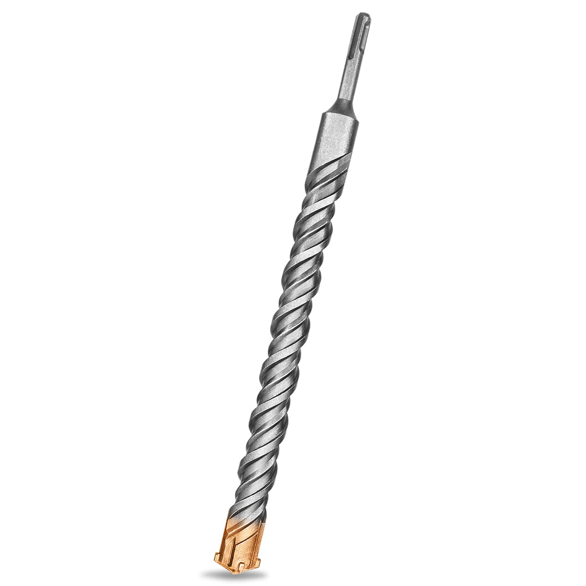 Meccion Foret SDS Plus 28mm x 350mm, Idéal pour Percer Dans le Béton, Brique, Pierre, Maçonnerie - 4 pointes en carbure, Accessoire Marteau Burineur