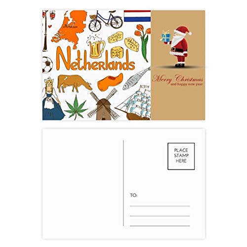 Cartes postales animaux Pays-Bas paysages nature - Collection 20 cartes de correspondance