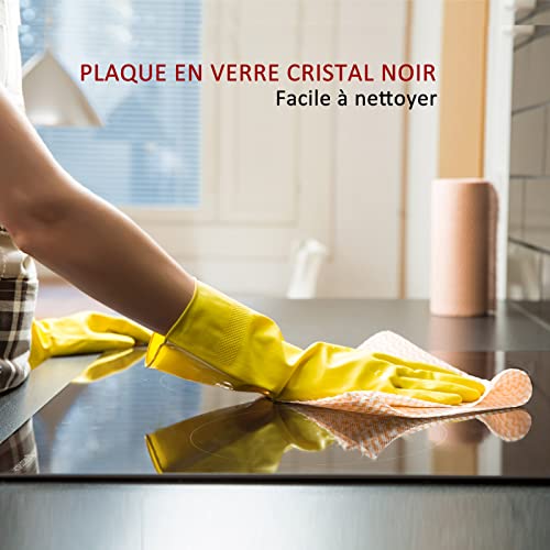 GEDTECH-Placa-vitroceramica-de-3-fuegos-GTV3Z5300B–5300-W–Tecla-sensitiva–9-niveles-de-potencia–Temporizador–Cristal-negro