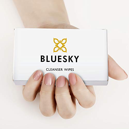 Bluesky Gel Nail Polish Starter Kit with Professional 24W Uv Led Lamp, Acetone Remover Wraps X 100, Cleanser Wipes X 100 - Image 4