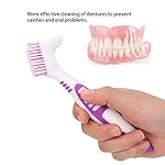 FILFEEL Denture Brush, 2pcs/set, Specially Designed to Thoroughly Clean Dentures & Bridges - Image 2