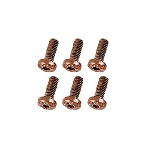 6PCS T8 Torx M3Xbh`^lWpXP[nhŒp(Rose Gold)