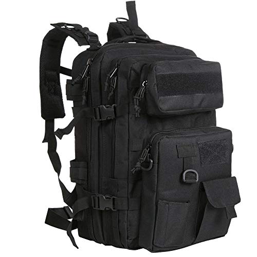 meilian Mochila táctica de Asalto, Resistente al Agua, 40 L, Militar, con Bolsa Desmontable para Senderismo, Camping, Caza, Senderismo