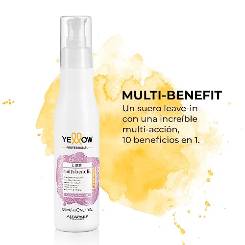 Yellow Liss Multi-benefit 150ml 10-in-1 Smoothing Serum, White, 150 ml (Pack of 1) - Image 2