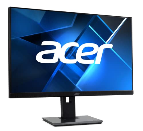 Acer B277U Bmiipprzx 27" Wqhd 2560 X 1440 Ips Monitor With Adaptive-Sync | 75Hz Refresh Rate | 4Ms (G To G) | 100% Srgb | Display Port, Mini Display Port, 2 X Hdmi 2.0, Usb And Audio-Out Ports #TOP4