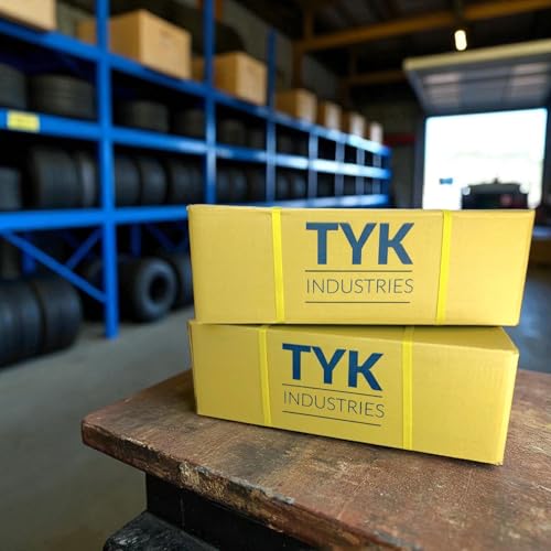 Image of TYK Industries 22mm Loose Wheel Lug Nut Safety Check Indicators 100 Pack - Commercial Truck Wheel Nut Pre-Trip Safety Inspection Tool