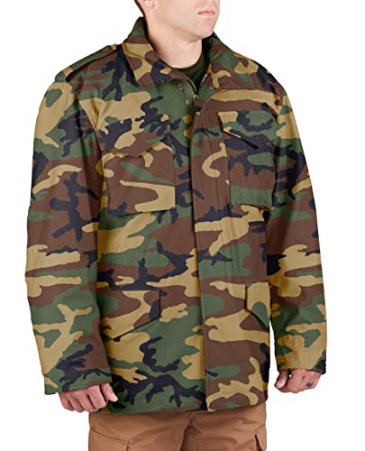 Propper Men's M65 Field Coat, Woodland, X-Large Regular #TOP20