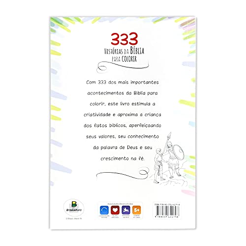 Kit 2 Livros | 333 Histórias da Bíblia para Colorir + 365 Atividades Bíblicas | Todolivro