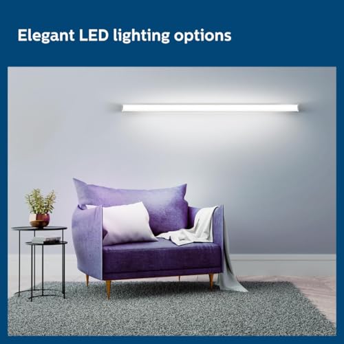 Image of Philips 36-watt LED Batten /Tubelight | Slimline Superbright Compact 4-ft LED Batten for Living Room & Bedroom | Cool Day Light, Pack of 10