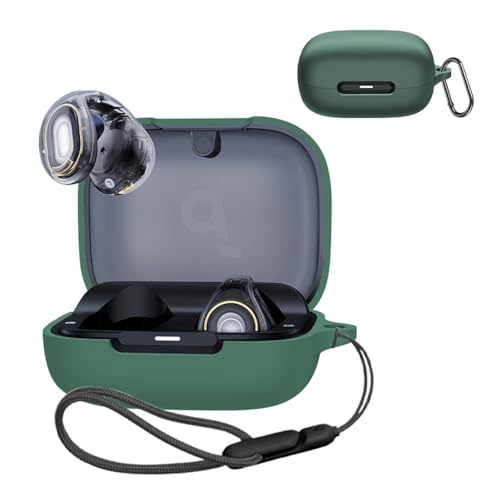 For Anker Soundcore c30i �P�[�X�yLAZIRO�z�_�炩�ȃV���J�Q���̃X�|�[�c�N�[���ȃf�U�C�� �Ռ��z�� �h�� �h�o �y�� �����h�~�p�̃t�b�N�𓋍ڂ��� �X�����\�t�g �P�[�X�J�o�[ �����h�~ Anker Soundcore c30i 