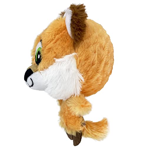Multipet Knobby Noggins Fox Dog Toy #TOP3