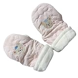 KMGDM Windproof Strollers Mittens Keep Hands Warm In Winter For Most Strollers Types Cotton Comfortable