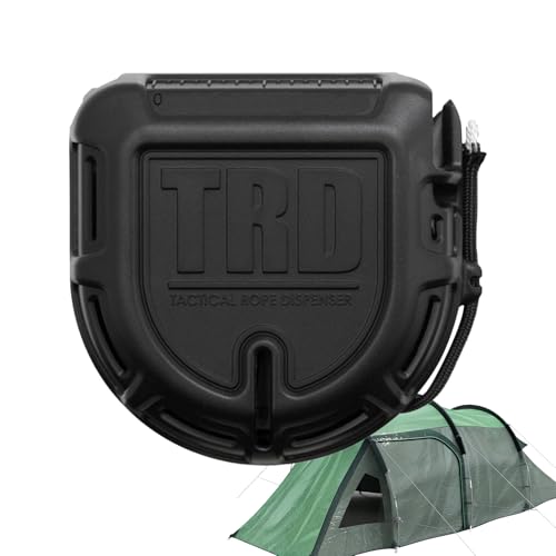 Dispenser de corde parachute pour survie en extérieur et camping