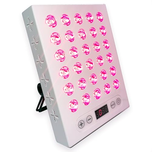 Panel Luz Roja e Infrarroja Cuerpo y Rostro (48W NIR 660nm/850nm) Lámpara luz roja terapia y fototerapia. Luz roja melatonina - Rejuvenecimiento piel, ritmos circadianos, musculatura y articulaciones.