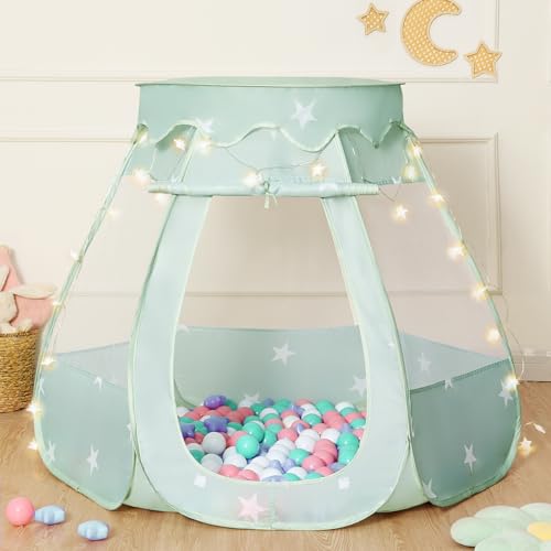 Suncuber Pop-Up Tent with Star Lights