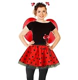 Photo Gallery inspired costumes costume da coccinella da donna, per tutù, accessori per travestimento da coccinella, taglie da xs a 28, taglie forti rosso 46 Photo Gallery inspired costumes costume da coccinella da donna, per tutù, accessori per travestimento da coccinella, taglie da xs a 28, taglie forti rosso 46