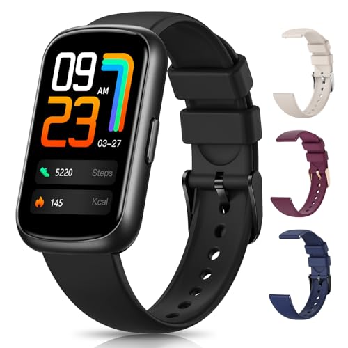 Fitness Tracker, 4 Bands Fitness Watches for Men/Women, Smart Wat...