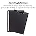 Samsill Professional Padfolio Bundle, Includes Removable Clipboard, 0.5-Inch Round Ring Binder with Secure Zippered Closure and 10.1 Inch Tablet Sleeve, Black, Full Size (70829)