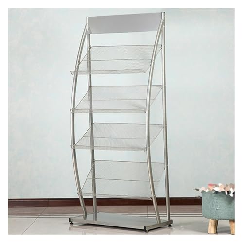 Étagère de rangement bureau A4 présentoir rotatif pour accueil