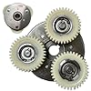 ZAMETTER Moteur électronique en nylon pour vélo électrique - Engrenages planétaires - Moteur de moyeu d'embrayage G062 48V750W 48V1000W Embrayage 36T Engrenage en nylon (pour embrayage 750W) #5