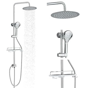 Hevenaov Regendusche Duschsystem ohne Armatur