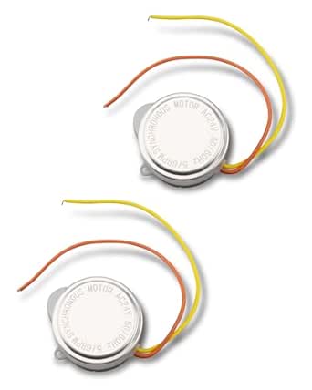 802360JA Zone Valve Motor Fit for Honeywell V8043 - V8044 Motors, 24V, 50/60Hz, 2-Pack, Silver