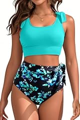 Aqua and Blue Flower