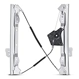 YHTAUTO Front Driver Side Power Window Regulator Without Motor Compatible with Dodge Avenger 2008-2010, Sedan Only