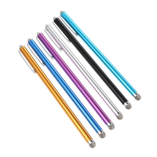Lápices stylus capacitivo Holibanna de 6 piezas para pantallas táctiles de tablet y móvil