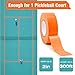 HolderProf Outdoors Pickleball Court Marking Tape, 2in x 300FT - Pickleball Court Marking Kit, Multipurpose Pickleball Tape for Indoor Outdoor Games Activities Court | Ultra Durable | Bright Yellow