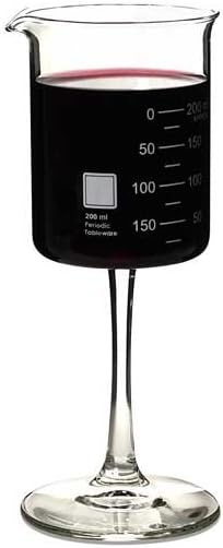 Periodic Tableware Beaker Wine Glass (Single Glass)