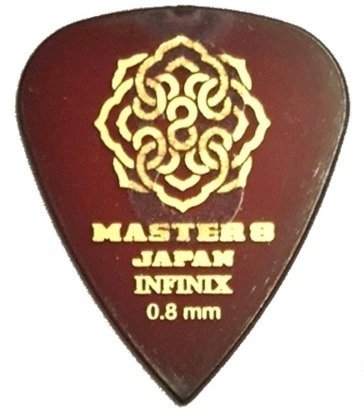 �y20���Z�b�g�zMASTER8 JAPAN INFINIX �e�B�A�h���b�v 0.8mm HARD GRIP ����~�߉��H �M�^�[ �s�b�N [IFS-TD080]