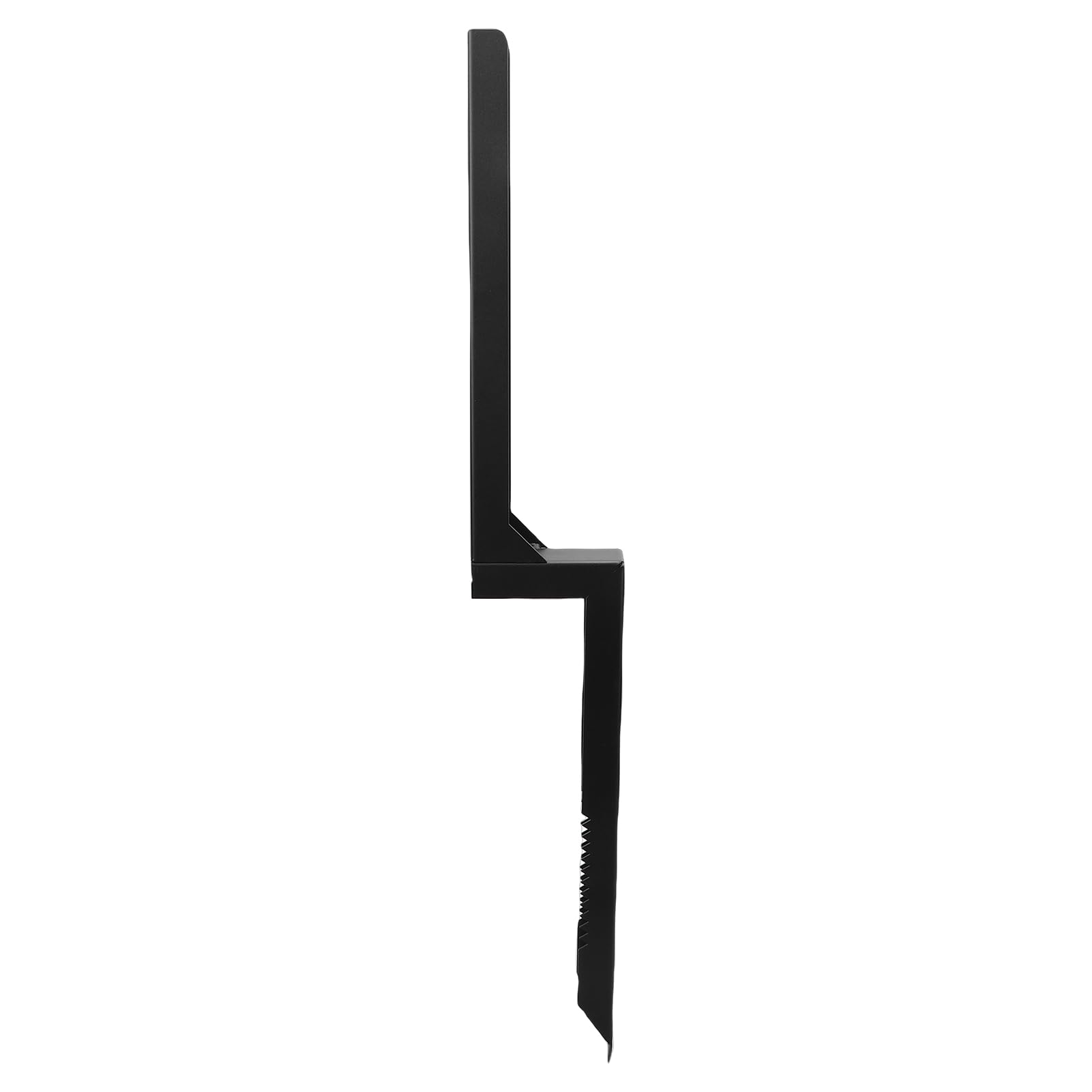 Kit de Reparación de Postes de Valla de Acero Resistente, Estacas de Anclaje de 33,86 Pulgadas con Placa Inferior Cruciforme para Anclaje Seguro, para Vallas de Madera, Puertas de Buzones,