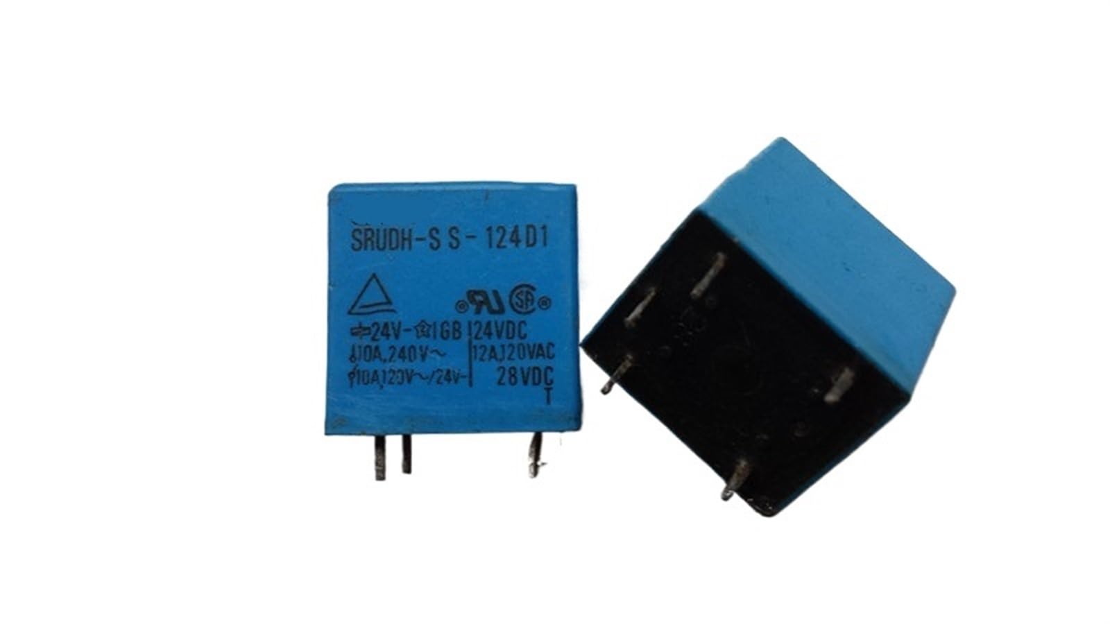 Relé SRUDH-SS-112D1 mini relé de 5 pines y 12A compatible con módulos de control 2