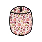 Coussinets chauds pour la cuisine : ces gants de cuisine en silicone rose imprimé macaron sont un excellent cadeau pour diverses occasions telles que les pendaisons de crémaillère, les anniversaires, les vacances ou tout événement spécial. Idéal pour tous ceux qui aiment cuisiner et veulent garder leur cuisine élégante et fonctionnelle