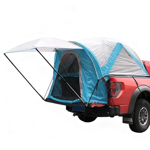 Truck Tent, Pickup Truck Tent with Awning for 5.5-6.7ft, Truck Bed Tent (190+120) x 155 x 165 CM -...