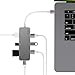 Purgo USB C Hub, Aluminum Multi-Port Adapter Type-C Hub with 4K HDMI, 3 USB 3.0 Ports, SD/Micro Card Readers and Type-C Charging Port for 2016/2017 MacBook Pro and Macbook(Space Grey)