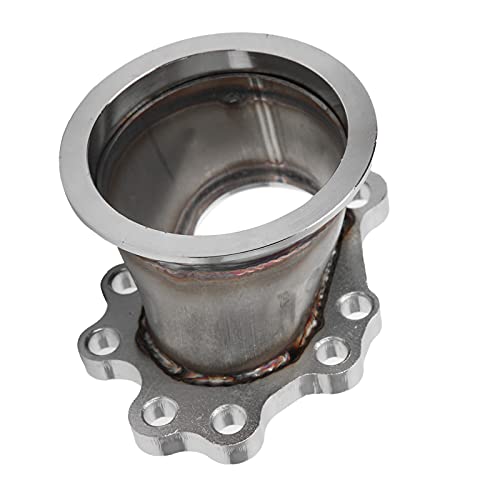 Brida adaptador turbo de acero inoxidable con 8 tornillos para Garrett GT25 T28 2