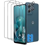 Xunzii Pellicola Vetro Temperato per Motorola Moto G06/G06 Power con Protezione Lente Pellicola Fotocamera, Durezza 9H Anti Graffi Vetro Protettivo, Senza Bolle Vetrino Protezione Schermo [3+3 Pezzi]