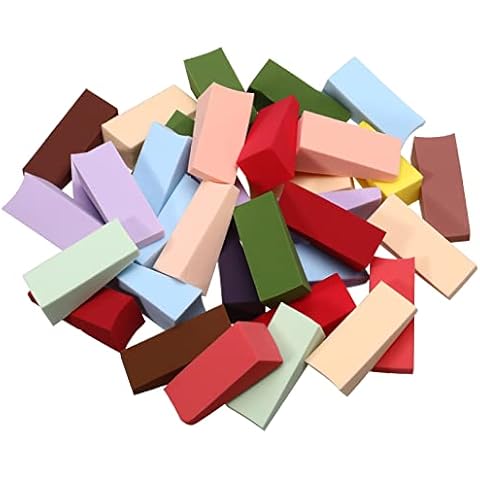FANTESI 50 Make Up Schwamm Kleiner Make-up-Schwamm Latexfrei Kosmetik Schwämmchen Cover