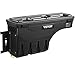 VEVOR Truck Bed Storage Box, Lockable with Password Padlock, 6.6 Gal/25 L ABS Wheel Well Tool Box, Waterproof and Durable, Compatible with Ford F-150 2015-2021, Drivers Side (Left)