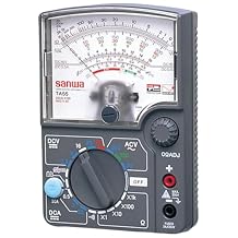 Japan Sanwa TA55 Analog Multitesters Multifunction Multi-Range Pointer Multimeter On-Off Beep 30A DC Current Test