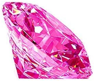 EVERYTHING GEMS 9.50 Carat Pink Zircon Stone American Diamond Original Certified Faceted Cut Loose Gemstone for Men and Women