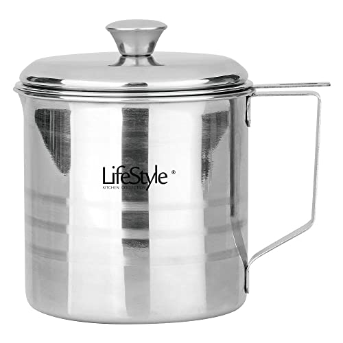 Ideal Store Grasera Filtro Malla Inox 10 Cm