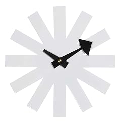 SHISEDECO Modern Non Ticking Mid Century Retro Design Decorative Silent Wall Quartz Clocks 10 Inch photo SHISEDECO Modern Non Ticking Mid Century Retro Design Decorative Silent Wall Quartz Clocks 10 Inch