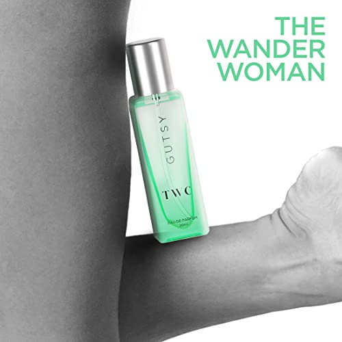 Image of The Woman Company Gutsy Perfume for Women - 20 ml | Travel Friendly Premium Long-Lasting Fragrance | Fresh & Musky